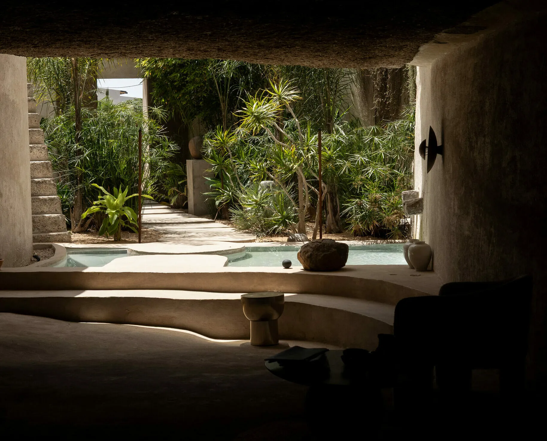 The Cave of Silence dining space