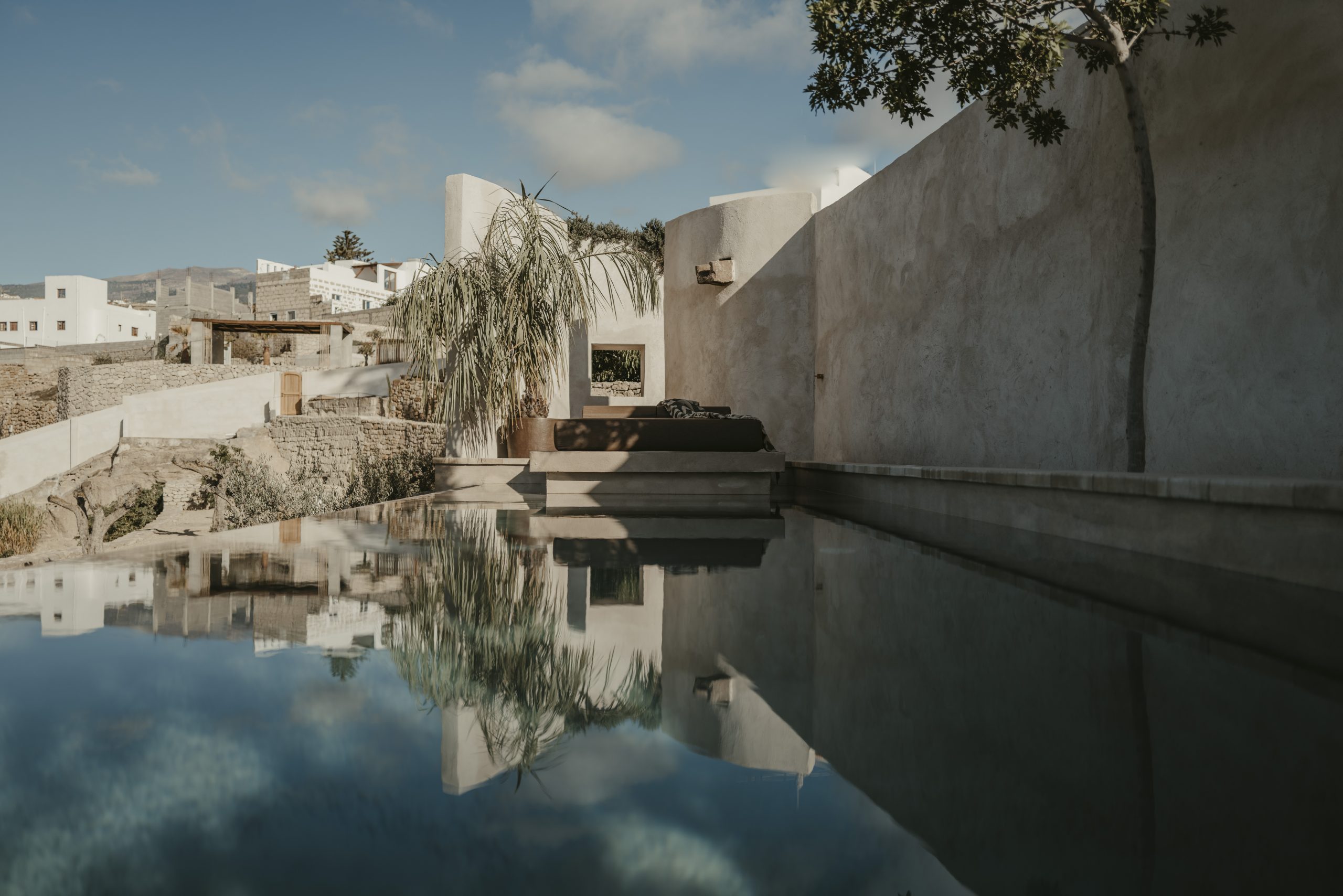 The pool at EcoHotel El Agua