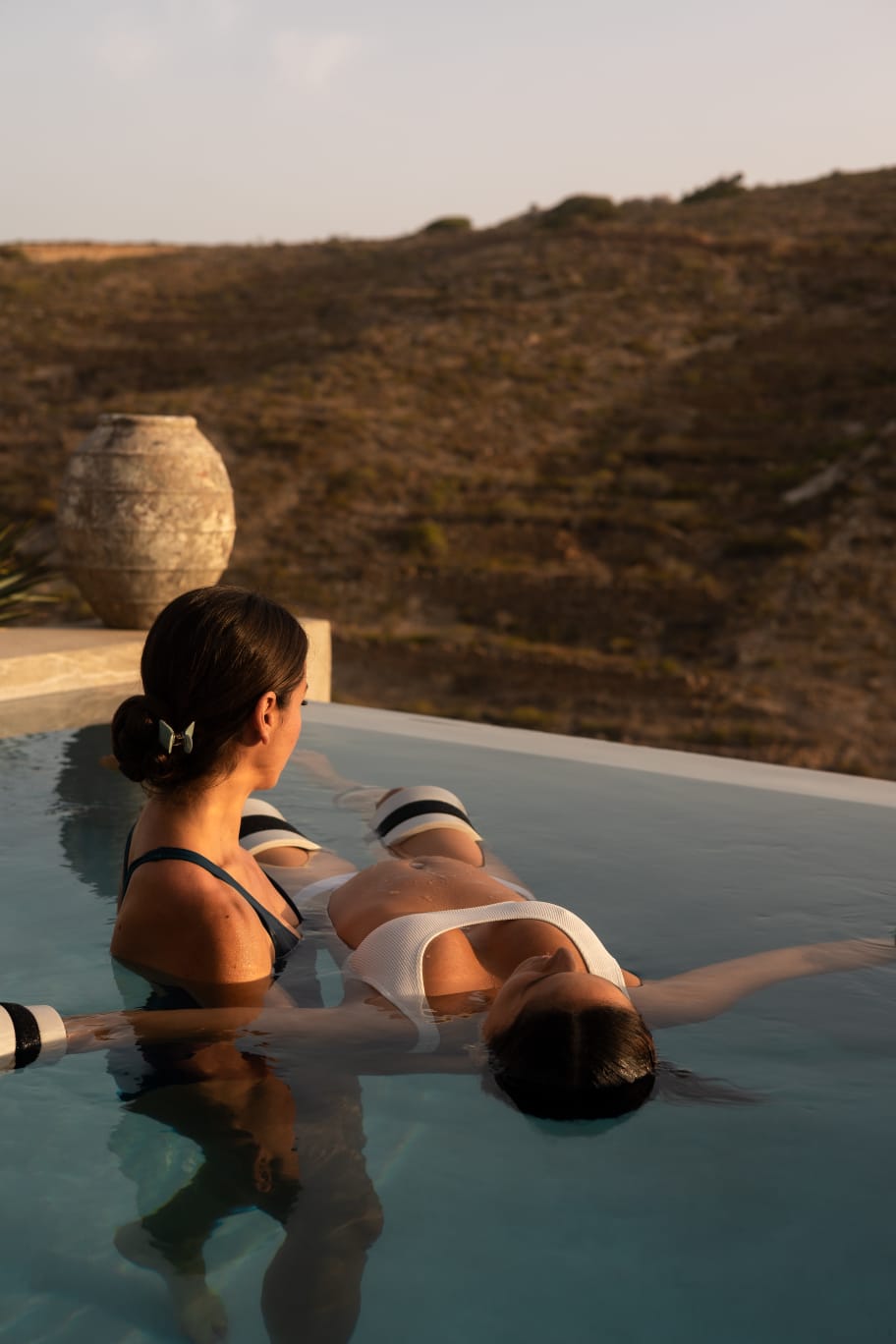 Hydrotherapy pool used in the Healing Water programme